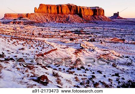 Monument valley in winter. Utah. SouthWest. United States. View Large Photo Image Stock Image - Monument valley in winter. Utah. SouthWest. United States.. Fotosearch