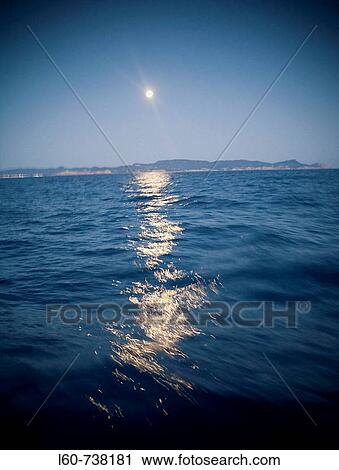 Moonlight, Ibiza. Balearic Islands, Spain View Large Photo Image Stock Image - Moonlight, Ibiza. Balearic Islands, Spain. Fotosearch
