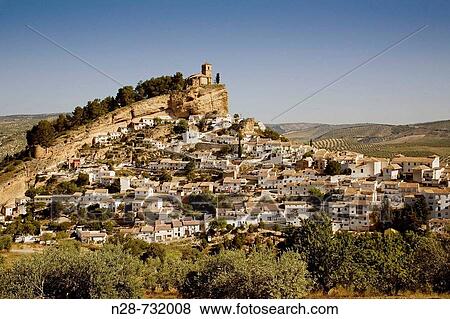 Moorish castle, Montefrio. Granada province, Andalusia, Spain View Large Photo Image Stock Photo - Moorish castle, Montefrio. Granada province, Andalusia, Spain. Fotosearch