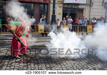 Moors and Christians Festival, Alcoy, Alicante, Spain View Large Photo Image Stock Photo - Moors and Christians Festival, Alcoy, Alicante, Spain. Fotosearch