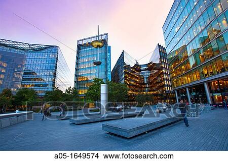 Picture - More London Place, London, England, United Kingdom, Europe.. Fotosearch
