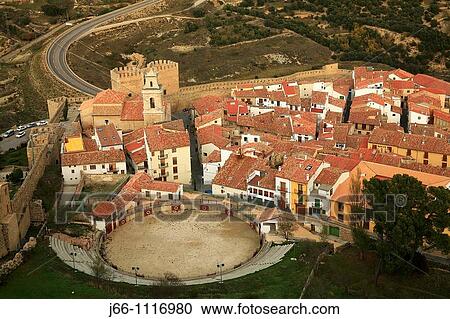 Stock Image - Morella, Castellon province, Comunidad Valenciana, Spain. Fotosearch
