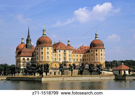 Moritzburg Castle near Dresden, Saxony, Germany View Large Photo Image Stock Photo - Moritzburg Castle near Dresden, Saxony, Germany. Fotosearch