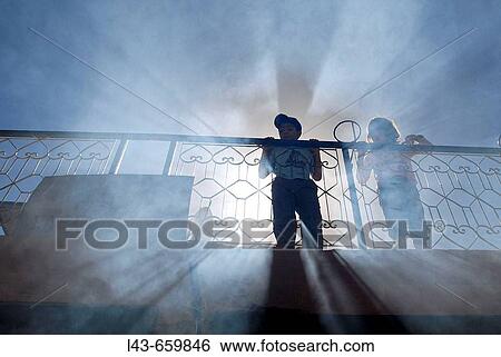 Moroccan boys looking in backlight. View Large Photo Image Stock Photograph - Moroccan boys looking in backlight.. Fotosearch