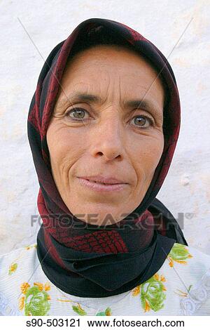 Stock Image - Moroccan woman. Fotosearch