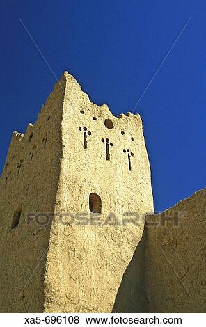 Morocco, Middle Atlas, Aziz Valley, Old Kasbah View Large Photo Image Stock Photo - Morocco, Middle Atlas, Aziz Valley, Old Kasbah. Fotosearch