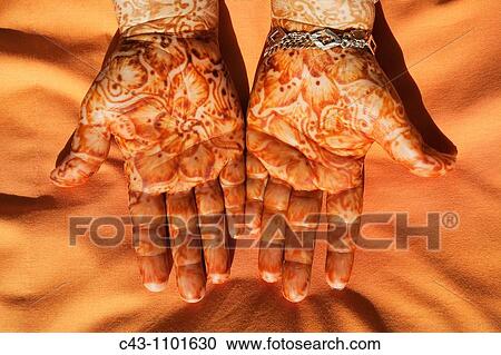 Morocco - On festive occasions the hands of women are adorned with drawings in henna View Large Photo Image Stock Image - Morocco - On festive occasions the hands of women are adorned with drawings in henna. Fotosearch