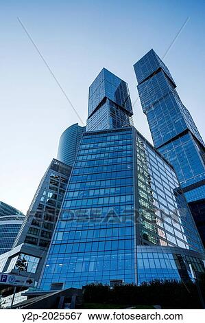 Moscow City business centre. View Large Photo Image Stock Photo - Moscow City business centre.. Fotosearch