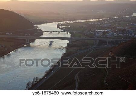 Moselle and vineyard at sunset, Schweich, Rhineland-Palatinate, Germany View Large Photo Image Stock Image - Moselle and vineyard at sunset, Schweich, Rhineland-Palatinate, Germany. Fotosearch