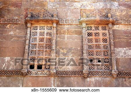 Mosque 15th-16th century, UNESCO World Heritage site, Champaner, India View Large Photo Image Stock Photo - Mosque 15th-16th century, UNESCO World Heritage site, Champaner, India. Fotosearch