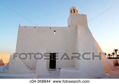 Mosque. Houmet es-Souk, Jerba Island. Tunisia View Large Photo Image Picture - Mosque. Houmet es-Souk, Jerba Island. Tunisia. Fotosearch