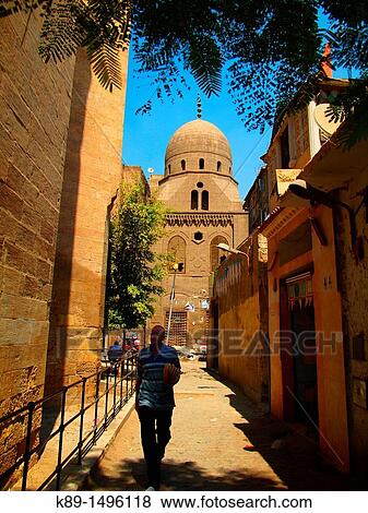 Mosque of Kalifa Djindiyan, Islamic Quarter, Cairo, Egipt View Large Photo Image Stock Photo - Mosque of Kalifa Djindiyan, Islamic Quarter, Cairo, Egipt. Fotosearch