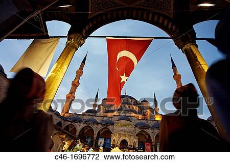 Mosque Sultan Ahmet, Blue Mosque Istanbul Turkey. View Large Photo Image Stock Image - Mosque Sultan Ahmet, Blue Mosque Istanbul Turkey.. Fotosearch