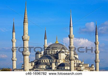 Mosque Sultan Ahmet, Blue Mosque Istanbul Turkey. View Large Photo Image Stock Image - Mosque Sultan Ahmet, Blue Mosque Istanbul Turkey.. Fotosearch