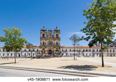 Mosteiro de Santa Maria de Alcobaca, Alcobaca Monastery, Alcobaca, Oeste, Leiria District, Portugal. View Large Photo Image Stock Image - Mosteiro de Santa Maria de Alcobaca, Alcobaca Monastery, Alcobaca, Oeste, Leiria District, Portugal.. Fotosearch