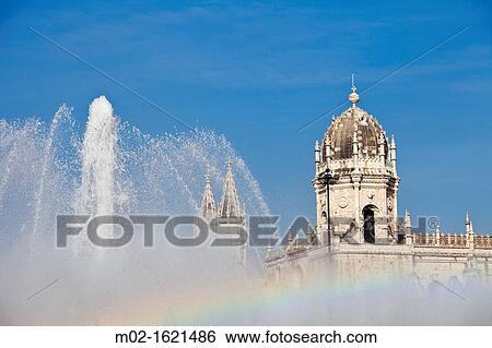 Stock Photograph - Mosteiro dos Jer? nimos Monastery, UNESCO World Heritage Site, Lisbon, Portugal, Europe. Fotosearch