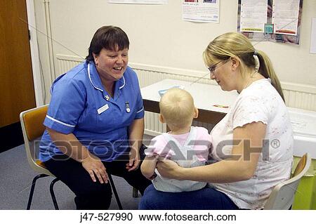 Mother and 1 year old daughter, at the doctors office, having her injections View Large Photo Image Stock Image - Mother and 1 year old daughter, at the doctors office, having her injections. Fotosearch