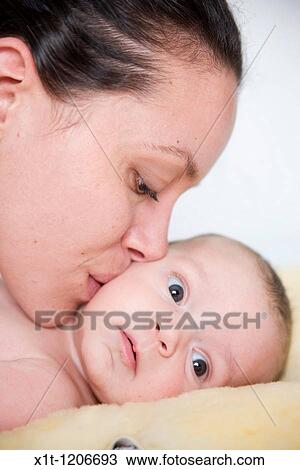 Mother and baby. View Large Photo Image Stock Image - Mother and baby.. Fotosearch