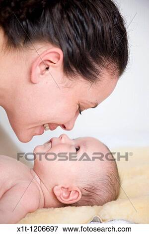 Mother and baby. View Large Photo Image Stock Photo - Mother and baby.. Fotosearch