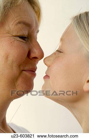 Stock Image - Mother and child.. Fotosearch