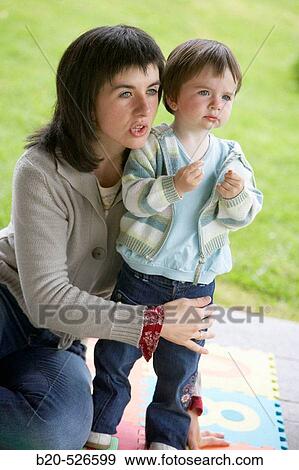 Stock Photo - Mother and daughter. Gipuzkoa, Euskadi. Spain.. Fotosearch