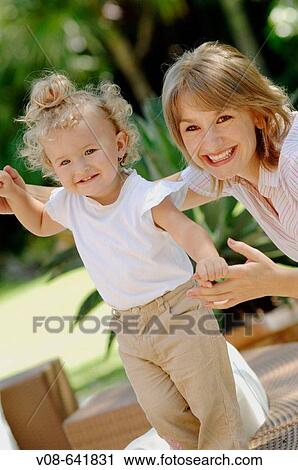 Mother and daughter. Miami, Florida, USA. View Large Photo Image Stock Image - Mother and daughter. Miami, Florida, USA.. Fotosearch