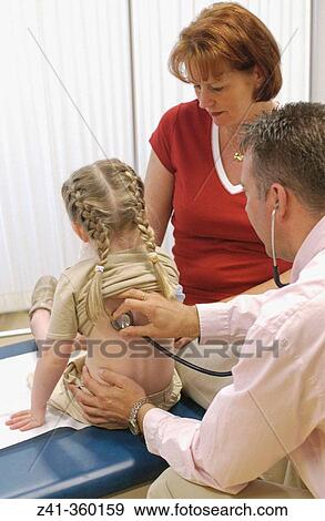 Mother and daughter on the pediatrist View Large Photo Image Stock Photo - Mother and daughter on the pediatrist. Fotosearch
