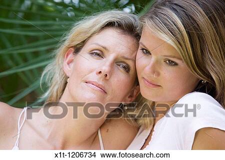 Mother and daughter View Large Photo Image Picture - Mother and daughter. Fotosearch