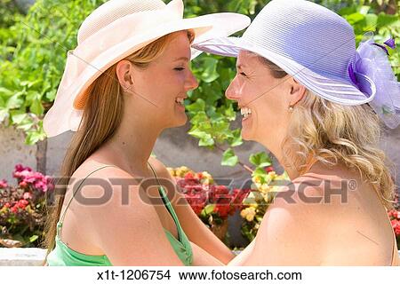 Picture - Mother and daughter.. Fotosearch