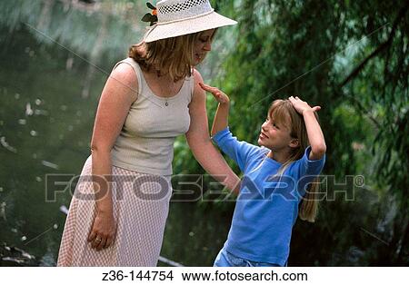 Picture - Mother and daughter. Fotosearch