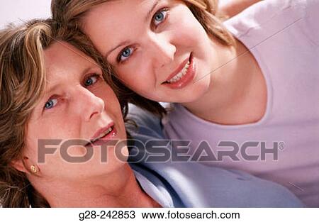 Mother and daughter View Large Photo Image Stock Image - Mother and daughter. Fotosearch