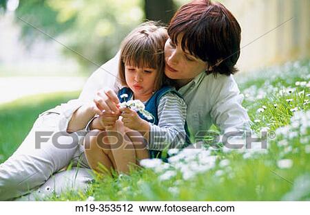 Stock Image - mother and daughter. Fotosearch
