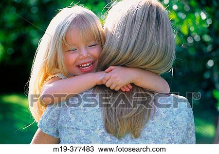 Stock Image - mother and daughter. Fotosearch