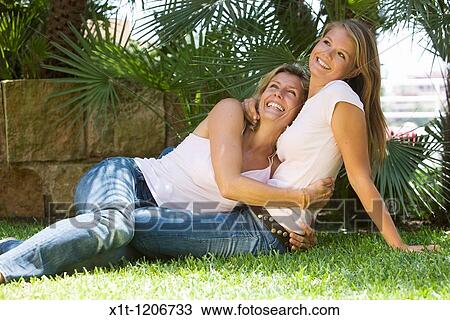 Mother and daughter. View Large Photo Image Stock Image - Mother and daughter.. Fotosearch