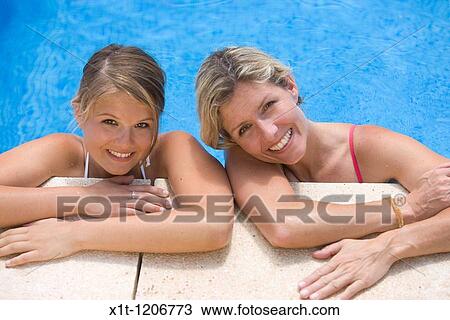 Mother and daughter. View Large Photo Image Stock Image - Mother and daughter.. Fotosearch