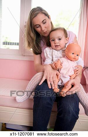Mother and daughter. View Large Photo Image Stock Image - Mother and daughter.. Fotosearch