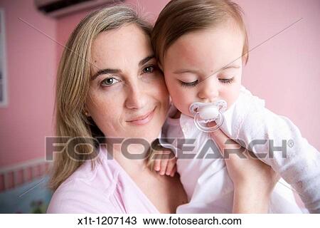 Mother and daughter. View Large Photo Image Stock Image - Mother and daughter.. Fotosearch