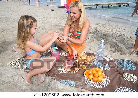 Stock Image - Mother and daughter.. Fotosearch
