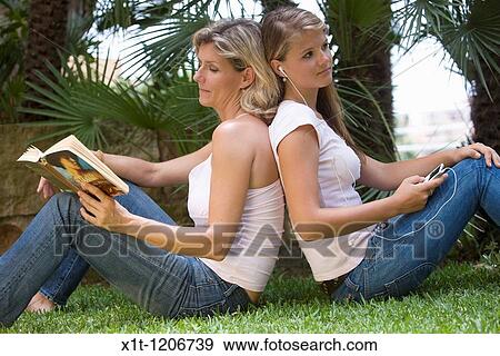 Mother and daughter. View Large Photo Image Stock Photo - Mother and daughter.. Fotosearch