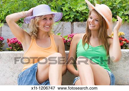 Mother and daughter. View Large Photo Image Stock Photo - Mother and daughter.. Fotosearch