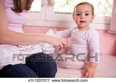 Mother and daughter. View Large Photo Image Stock Photo - Mother and daughter.. Fotosearch