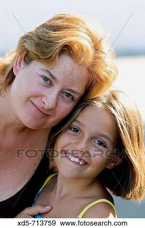 Mother and daughter View Large Photo Image Stock Photo - Mother and daughter. Fotosearch