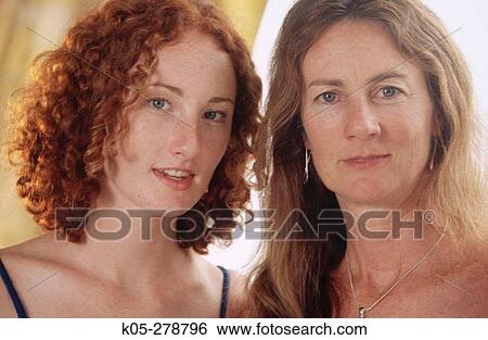 Mother and daughter View Large Photo Image Stock Photograph - Mother and daughter. Fotosearch