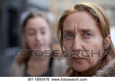 Stock Photograph - Mother and daughter. Fotosearch