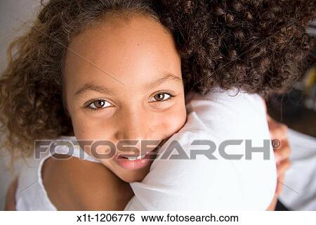 Mother and daughter. View Large Photo Image Stock Photograph - Mother and daughter.. Fotosearch