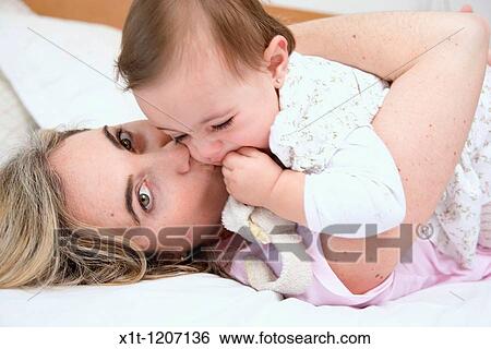 Mother and daughter. View Large Photo Image Stock Photograph - Mother and daughter.. Fotosearch