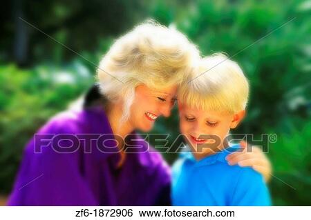 Mother and Son Outside Hugging with Love View Large Photo Image Stock Photograph - Mother and Son Outside Hugging with Love. Fotosearch