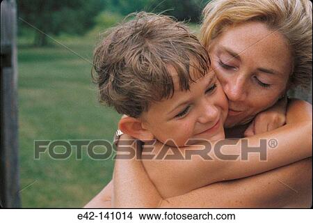 Mother and son View Large Photo Image Picture - Mother and son. Fotosearch