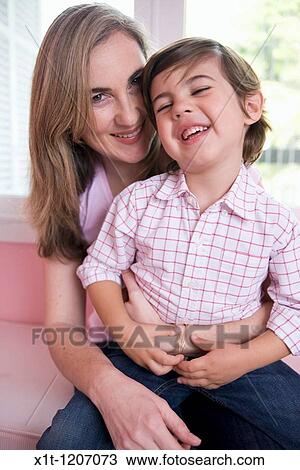 Mother and son. View Large Photo Image Stock Image - Mother and son.. Fotosearch