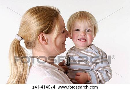 Mother and toddler portrait View Large Photo Image Picture - Mother and toddler portrait. Fotosearch